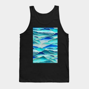 Misty Malibu Mountains Tank Top